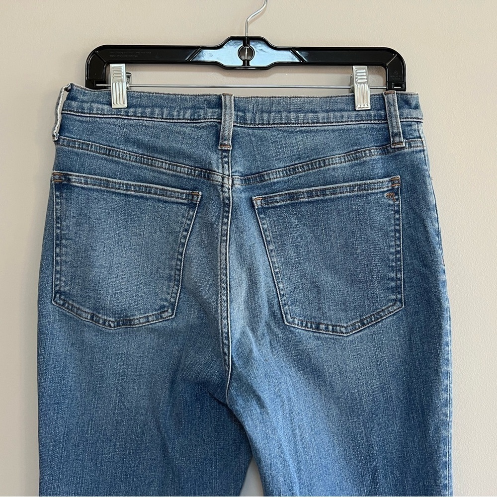 Madewell Skinny High Rise Stretch Flare Jeans Fairson Medium-Light Blue, size 29 - Picture 5 of 10